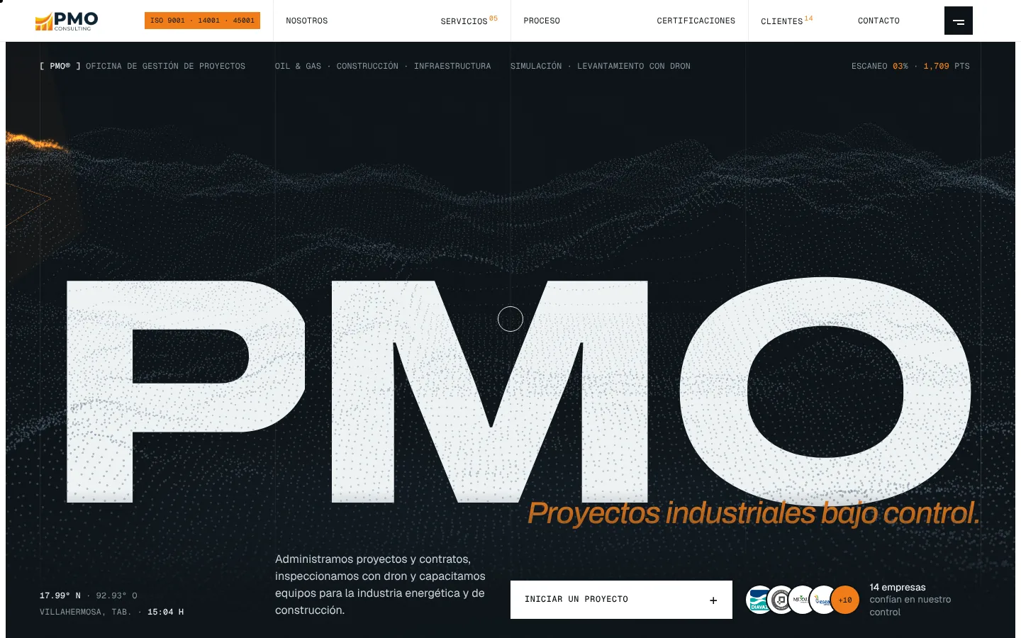 Página de PMO Consulting